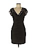 Betsy & Adam Black Cocktail Dress Size 6 - photo 1