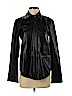 Zara 100% Polyurethane Black Faux Leather Jacket Size S - photo 1