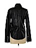 Zara 100% Polyurethane Black Faux Leather Jacket Size S - photo 2