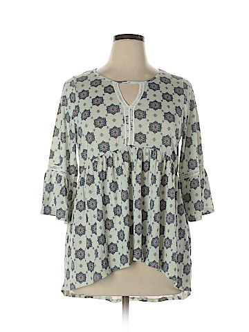 Assorted Brands 3/4 Sleeve Blouse (view 1)