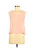 Lush 100% Polyester Pink Sleeveless Blouse Size M - photo 1
