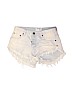 ONE X ONETEASPOON Blue Denim Shorts Size 28 waist - photo 1