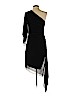 Laundry by Shelli Segal 100% Polyester Black Cocktail Dress Size 6 - photo 2