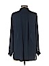 H&M 100% Polyester Blue Long Sleeve Blouse Size 4 - photo 2