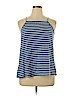 Old Navy 100% Polyester Blue Sleeveless Blouse Size XL - photo 1