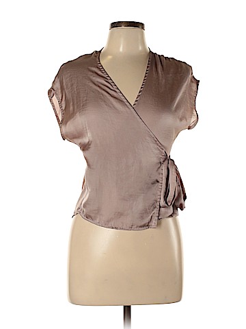 Silence and Noise Short Sleeve Blouse (view 1)