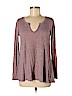 Hollister Burgundy Long Sleeve T-Shirt Size M - photo 1