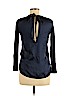 Sandro 100% Linen Blue Long Sleeve Top Size Sm (1) - photo 2