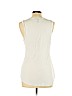 BCBGMAXAZRIA 100% Modal White Sleeveless Top Size L - photo 2