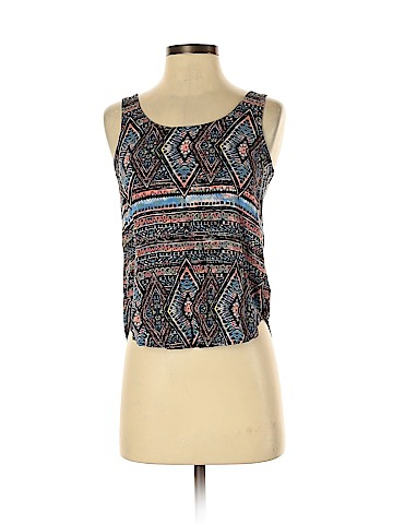 Pink Rose Sleeveless Blouse (view 1)