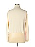 Brooks 100% Silk Ivory Turtleneck Sweater Size XL - photo 2