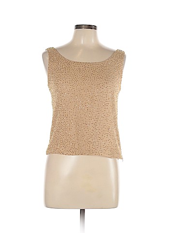 Dana Buchman Sleeveless Silk Top (view 1)