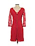 Diane von Furstenberg Red Cocktail Dress Size 8 - photo 2