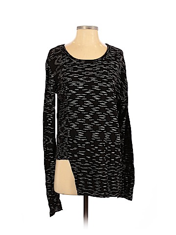 BCBGMAXAZRIA Silk Pullover Sweater (view 1)
