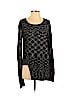 BCBGMAXAZRIA Black Silk Pullover Sweater Size S - photo 1
