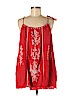 Forever 21 100% Rayon Red Casual Dress Size M - photo 1