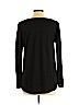 Ann Taylor LOFT 100% Polyester Black Long Sleeve Blouse Size L (petite) - photo 2