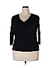 Dana Buchman Black Pullover Sweater Size 2X - photo 1