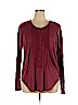 Old Navy Burgundy Long Sleeve Henley Size XL - photo 1