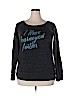Bella Black Sweatshirt Size 2X - photo 1
