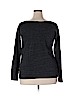 Bella Black Sweatshirt Size 2X - photo 2