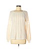 Ann Taylor LOFT White Pullover Sweater Size M (petite) - photo 1