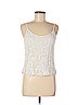 Mossimo Supply Co. 100% Cotton Ivory Sleeveless Blouse Size M - photo 1