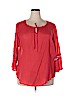 AGB Pink Long Sleeve Top Size 2X - photo 1