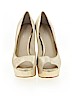 Kenneth Cole New York Gold Heels Size 8 - photo 2