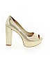 Kenneth Cole New York Gold Heels Size 8 - photo 1