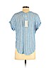Rails Blue Short Sleeve Blouse Size S - photo 2