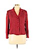 Studio I 100% Polyester Red Blazer Size 14 (petite) - photo 1