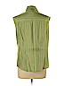Emma James 100% Silk Green Sleeveless Silk Top Size 16 - photo 2