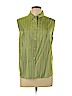 Emma James 100% Silk Green Sleeveless Silk Top Size 16 - photo 1