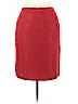 Unbranded 100% Polyester Red Casual Skirt Size 14 (petite) - photo 1