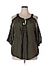 A. Byer Green Short Sleeve Top Size 2X - photo 1