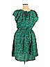 LC Lauren Conrad 100% Polyester Green Casual Dress Size XL - photo 2