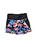 Justice Floral Black Athletic Shorts Size 10 - photo 2
