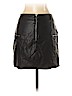 Zara 100% Polyester Black Faux Leather Skirt Size XS - photo 2
