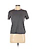 Zara 100% Cotton Gray Short Sleeve T-Shirt Size S - photo 1