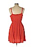 Ann Taylor LOFT Orange Casual Dress Size L (petite) - photo 2