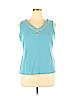 Croft & Barrow Blue Tank Top Size XL - photo 1