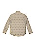 Gap Kids 100% Cotton Green Long Sleeve Button-Down Shirt Size 8 - photo 2
