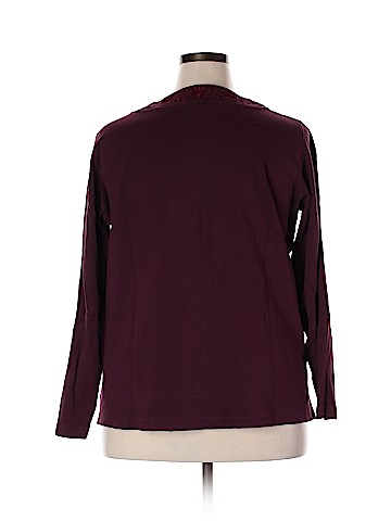 Lands' End 3/4 Sleeve Top (view 2)