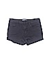 PacSun Black Denim Shorts Size 26 waist - photo 1