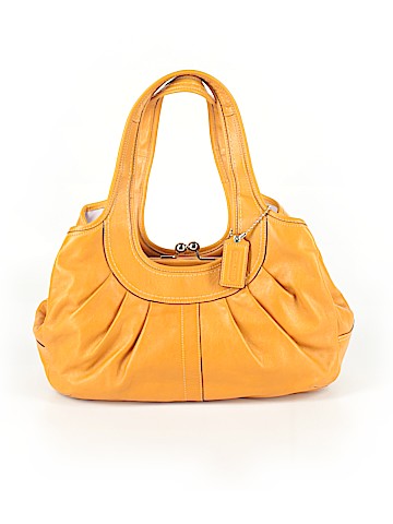 Coach Factory Leather Satchel (view 1)