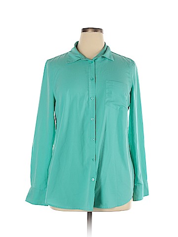 Merona Long Sleeve Blouse (view 1)