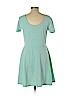 rue21 Green Casual Dress Size L - photo 2