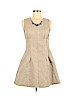 Dina Be Tan Cocktail Dress Size M - photo 1