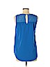 Daniel Rainn 100% Polyester Blue Sleeveless Blouse Size M (petite) - photo 2